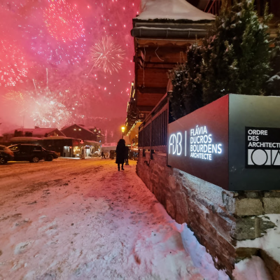 agence enneigée feu artifice